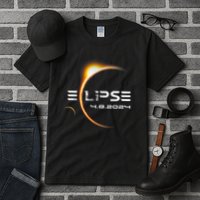 Eclipse Totality 4.08.2024 Total Solar Eclipse 2024 Tall T-Shirt