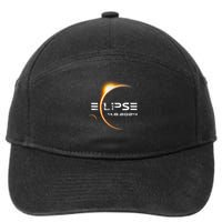 Eclipse Totality 4.08.2024 Total Solar Eclipse 2024 7-Panel Snapback Hat