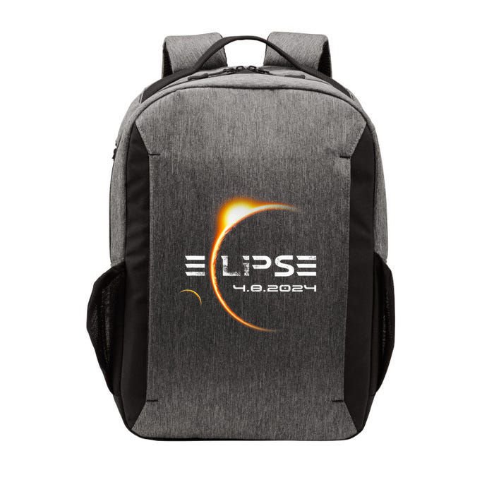 Eclipse Totality 4.08.2024 Total Solar Eclipse 2024 Vector Backpack