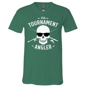 Evil Tournament Angler V-Neck T-Shirt