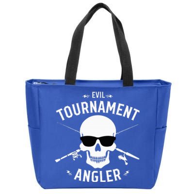 Evil Tournament Angler Zip Tote Bag