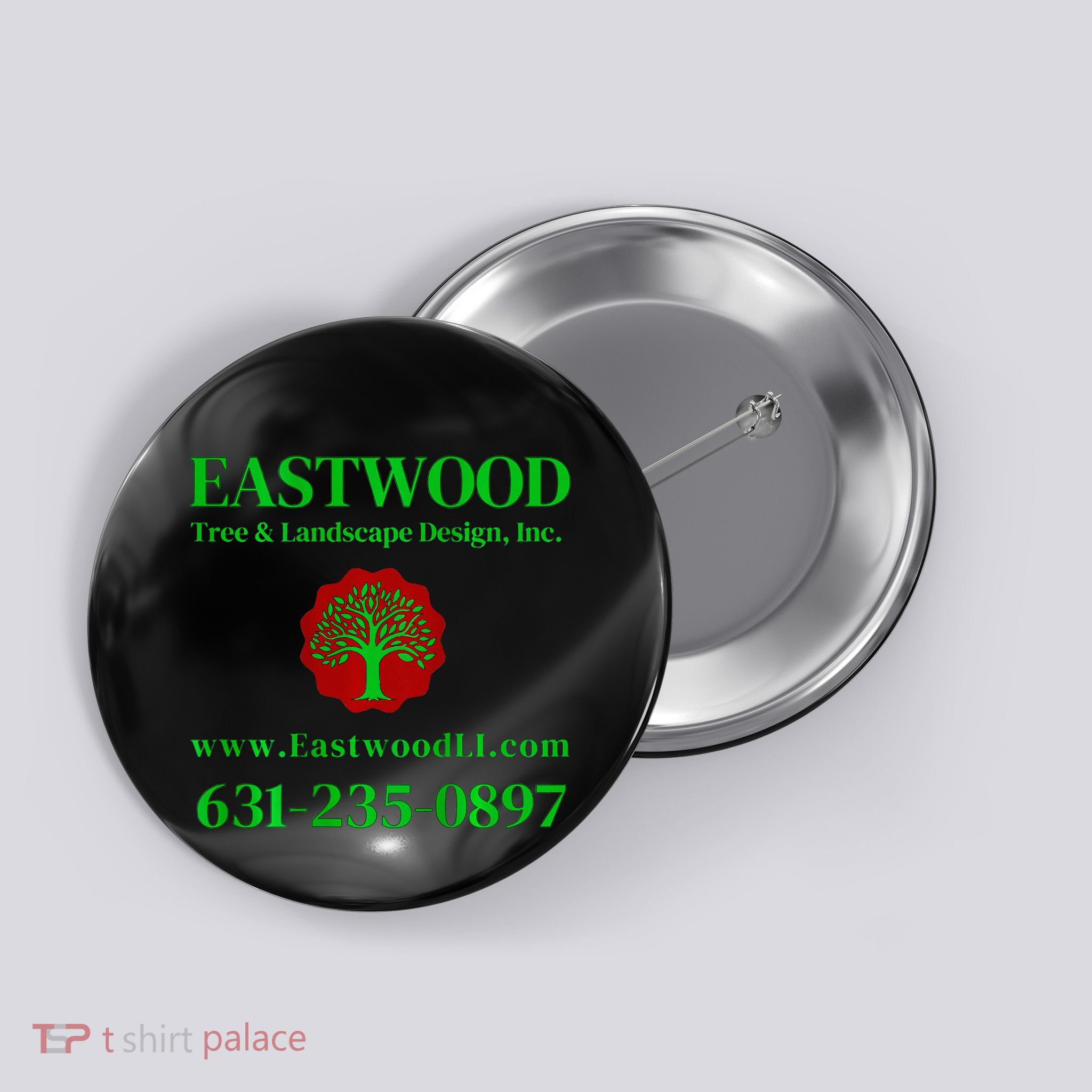 Eastwood Tree And Landscape Button