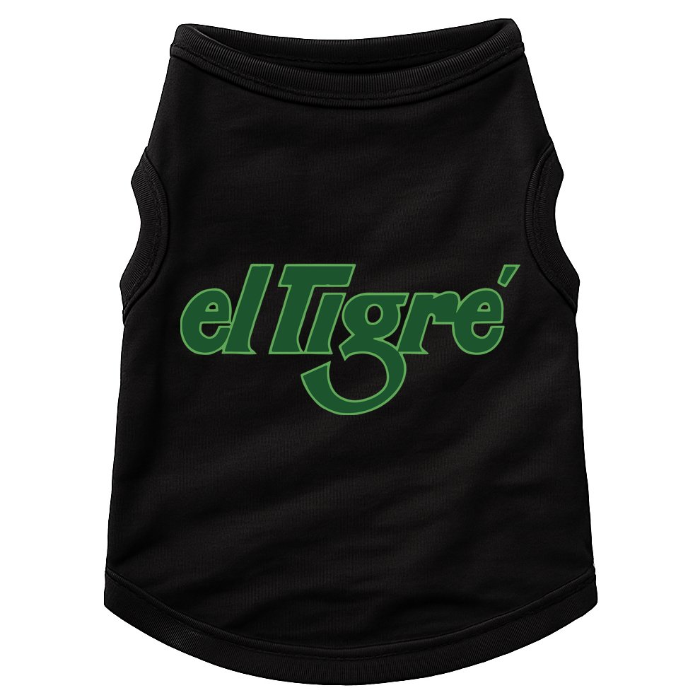 El Tigre Arctic Cat Vintage Image Up To Black Or Gray Cat Irish Doggie Tank