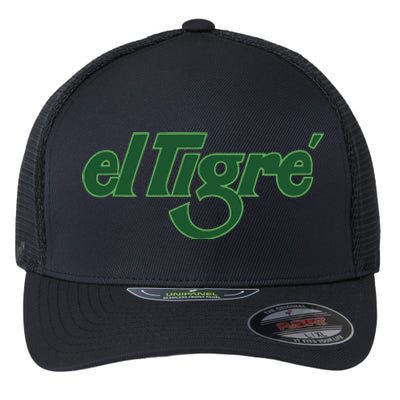 El Tigre Arctic Cat Vintage Image Up To Black Or Gray Cat Irish Flexfit Unipanel Trucker Cap