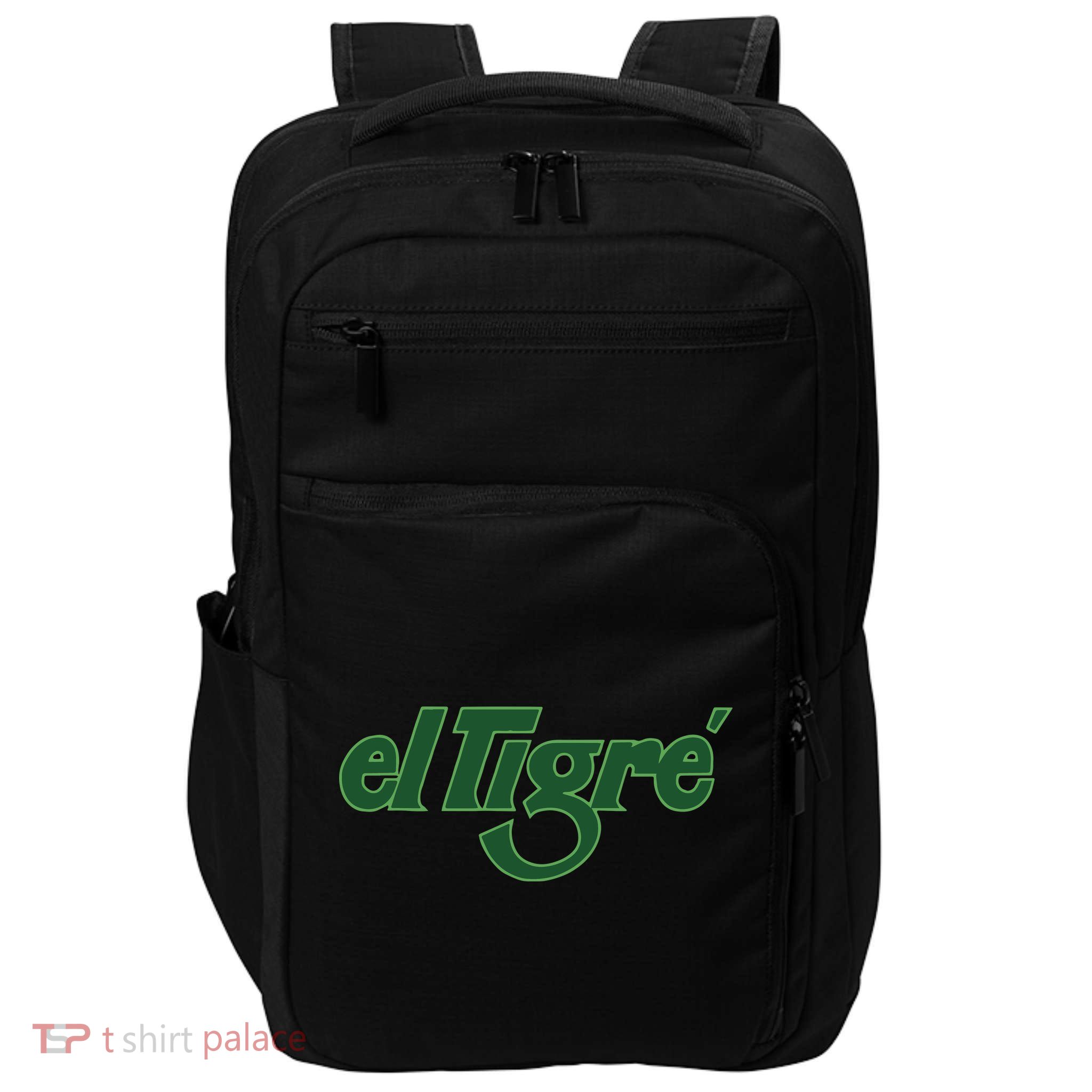 El Tigre Arctic Cat Vintage Image Up To Black Or Gray Cat Irish Impact Tech Backpack