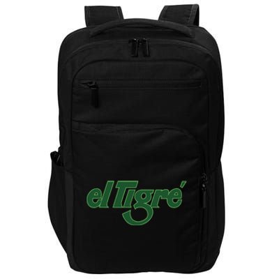 El Tigre Arctic Cat Vintage Image Up To Black Or Gray Cat Irish Impact Tech Backpack