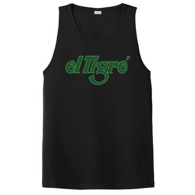 El Tigre Arctic Cat Vintage Image Up To Black Or Gray Cat Irish PosiCharge Competitor Tank