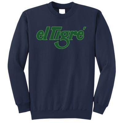 El Tigre Arctic Cat Vintage Image Up To Black Or Gray Cat Irish Sweatshirt