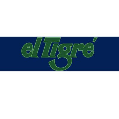 El Tigre Arctic Cat Vintage Image Up To Black Or Gray Cat Irish Bumper Sticker