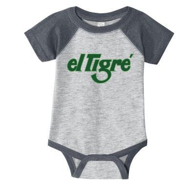 El Tigre Arctic Cat Vintage Image Up To Black Or Gray Cat Irish Infant Baby Jersey Bodysuit