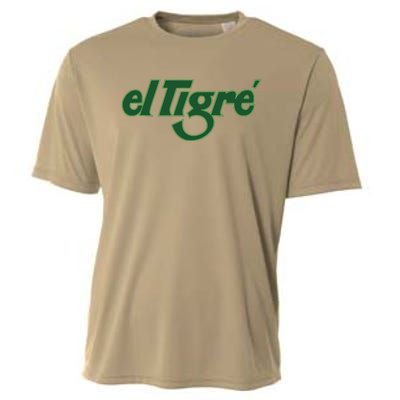 El Tigre Arctic Cat Vintage Image Up To Black Or Gray Cat Irish Cooling Performance Crew T-Shirt