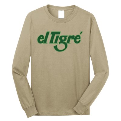 El Tigre Arctic Cat Vintage Image Up To Black Or Gray Cat Irish Long Sleeve Shirt