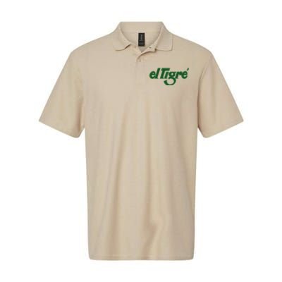 El Tigre Arctic Cat Vintage Image Up To Black Or Gray Cat Irish Softstyle Adult Sport Polo