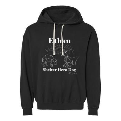 E Than Almighty Recognition Garment-Dyed Fleece Hoodie