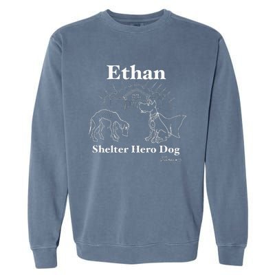 E Than Almighty Recognition Garment-Dyed Sweatshirt