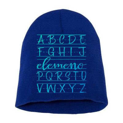 Eleo Teacher Apreciation Alphabet Funny Gift For Teachers Gift Short Acrylic Beanie