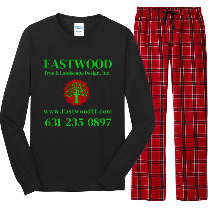 Eastwood Tree And Landscape Long Sleeve Pajama Set