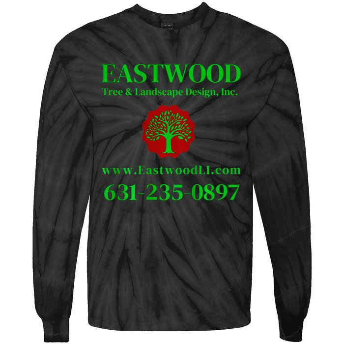 Eastwood Tree And Landscape Tie-Dye Long Sleeve Shirt