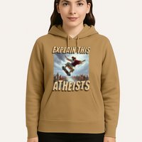 Explain This Atheists Funny Meme Jesus Skateboarding Hoodie