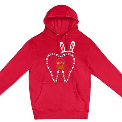 Easter Tooth Bunny Ears Cute Teeth Dentist Dental Assistant Premium Pullover Hoodie