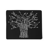 Electronics Technician Binary Tree Electrical Engineer Mousepad