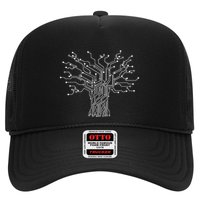 Electronics Technician Binary Tree Electrical Engineer Trucker Hat