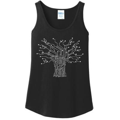 Electronics Technician Binary Tree Electrical Engineer Ladies Essential Tank