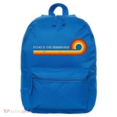 Echo & The Bunnymen Retro Stripes Musician 16 in Basic Backpack