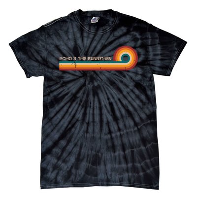 Echo The Bunnymen Retro Stripes Musician Vintage Tie-Dye T-Shirt