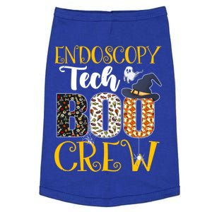 Endoscopy Tech Boo Crew Halloween Nurse Boo Ghost Spider Gift Doggie Tank