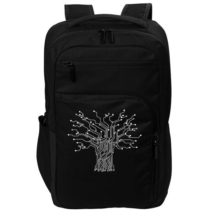 Electronics Technician Binary Tree Electrical Engineer Impact Tech Backpack