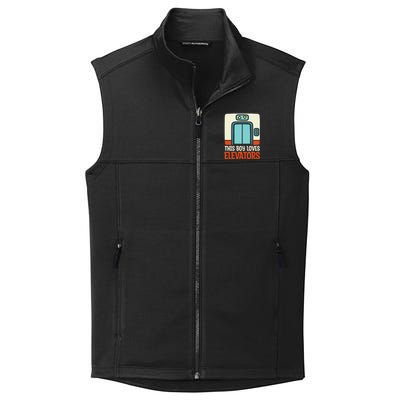 Elevator This Boy Loves Elevators Collective Smooth Fleece Vest