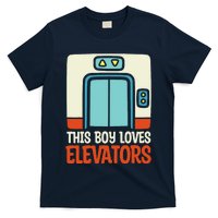 Elevator This Boy Loves Elevators T-Shirt