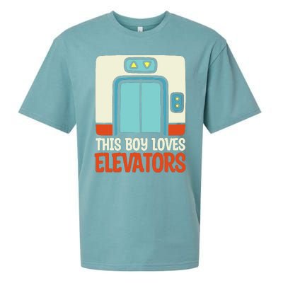 Elevator This Boy Loves Elevators Sueded Cloud Jersey T-Shirt