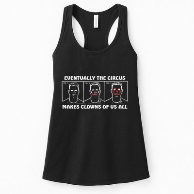 Eventually The Circus Makes Clowns Of Us All Womens Tank Top
