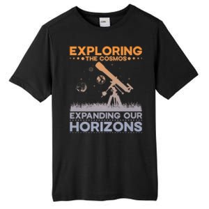 Explore The Cosmos Outer Space Exploration Astronomy Science Premium Tall Fusion ChromaSoft Performance T-Shirt