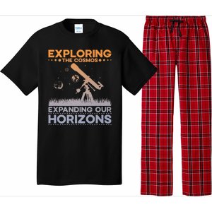 Explore The Cosmos Outer Space Exploration Astronomy Science Premium Pajama Set