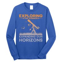 Explore The Cosmos Outer Space Exploration Astronomy Science Premium Long Sleeve Shirt