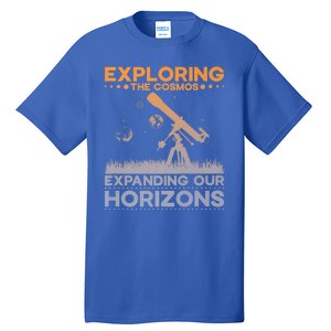 Explore The Cosmos Outer Space Exploration Astronomy Science Premium Tall T-Shirt