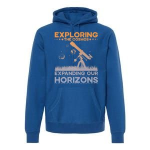 Explore The Cosmos Outer Space Exploration Astronomy Science Premium Premium Hoodie