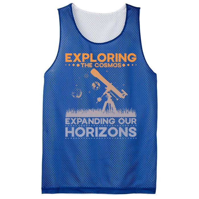 Explore The Cosmos Outer Space Exploration Astronomy Science Premium Mesh Reversible Basketball Jersey Tank