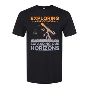 Explore The Cosmos Outer Space Exploration Astronomy Science Premium Softstyle CVC T-Shirt