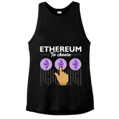 Ethereum To Choose Ladies PosiCharge Tri-Blend Wicking Tank