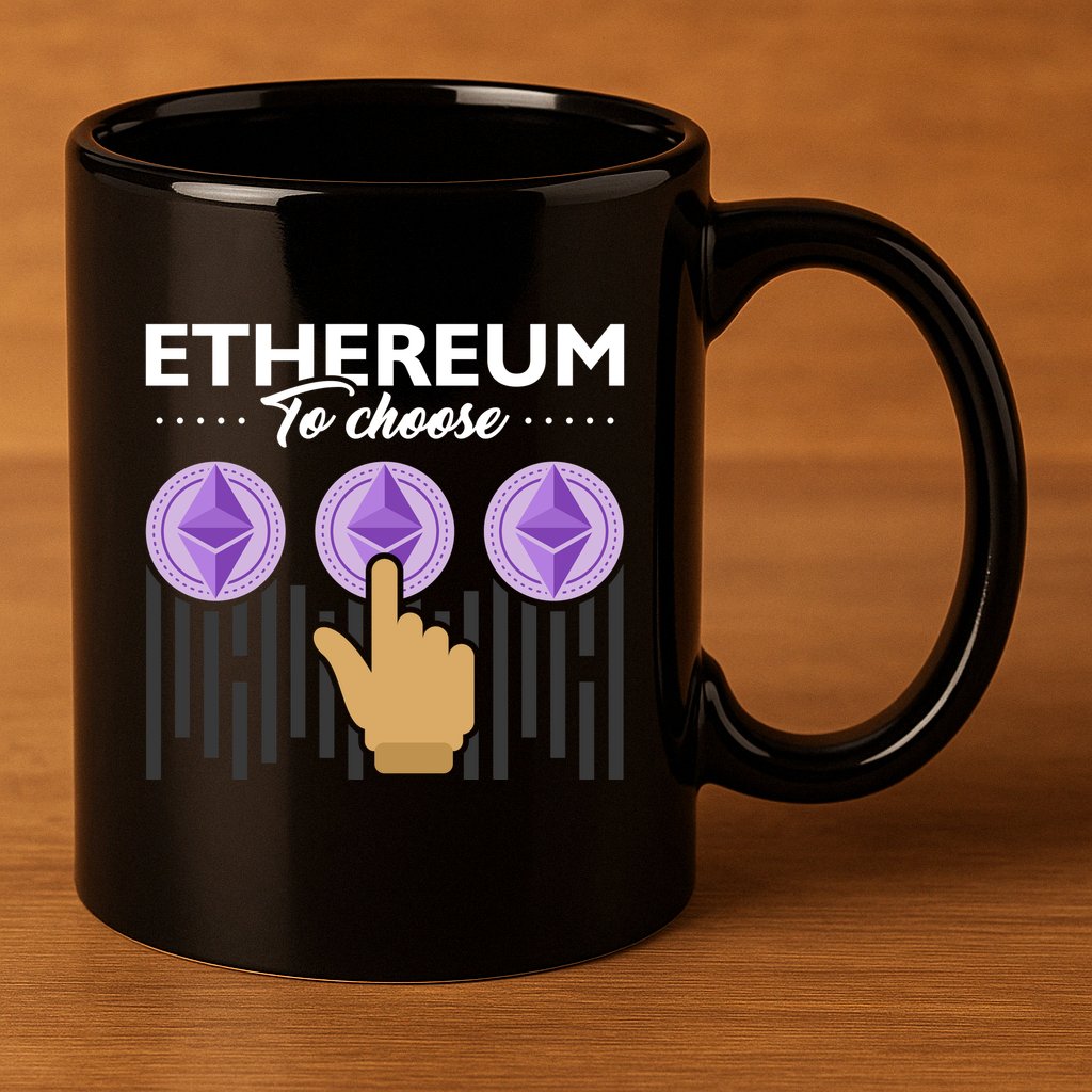 Ethereum To Choose 11oz C Handle Ceramic Mug