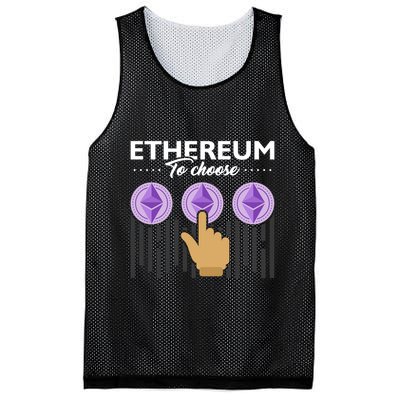 Ethereum To Choose Mesh Reversible Basketball Jersey Tank