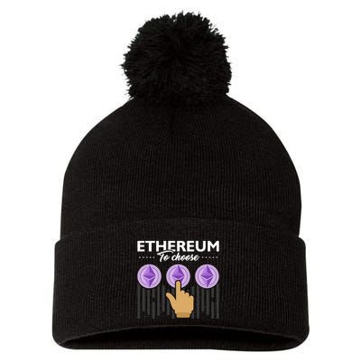 Ethereum To Choose Pom Pom 12in Knit Beanie