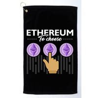 Ethereum To Choose Golf Towel