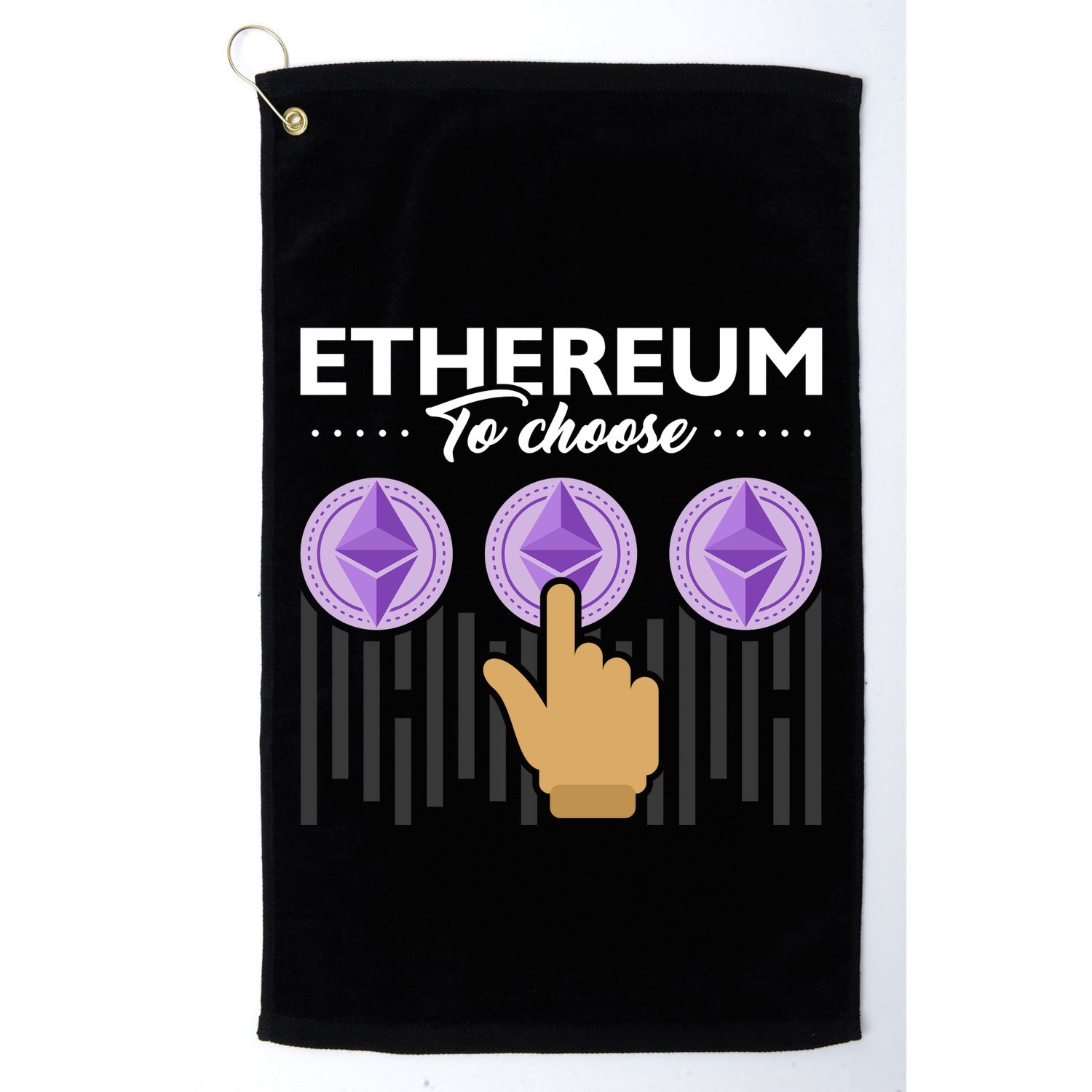 Ethereum To Choose Golf Towel