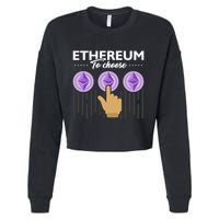 Ethereum To Choose Cropped Pullover Crew