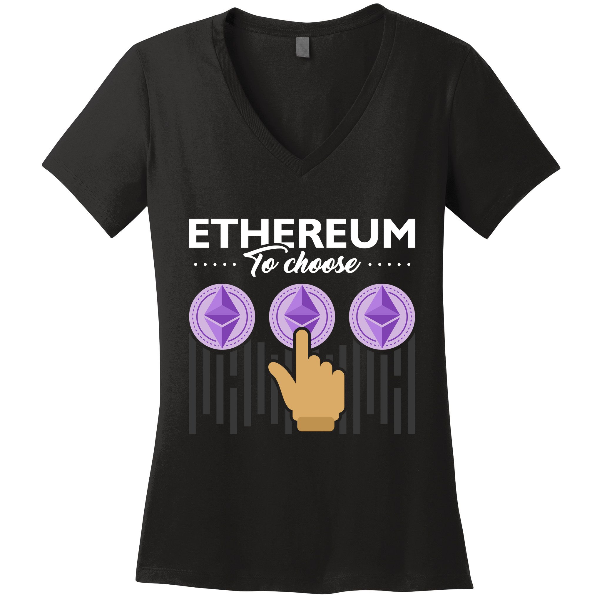 Ethereum To Choose Women's V-Neck T-Shirt